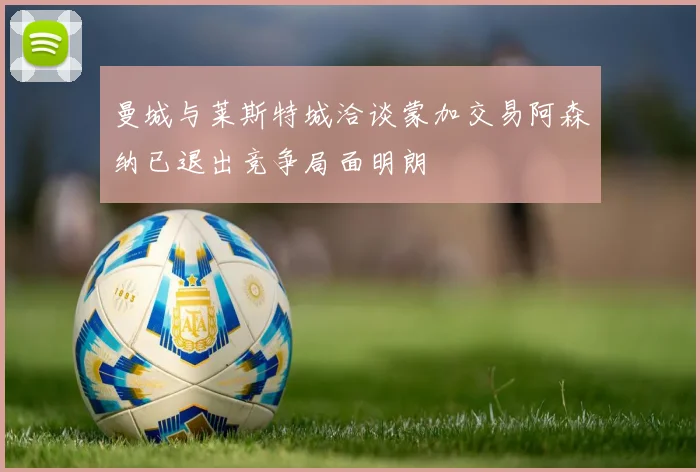 曼城与莱斯特城洽谈蒙加交易阿森纳已退出竞争局面明朗